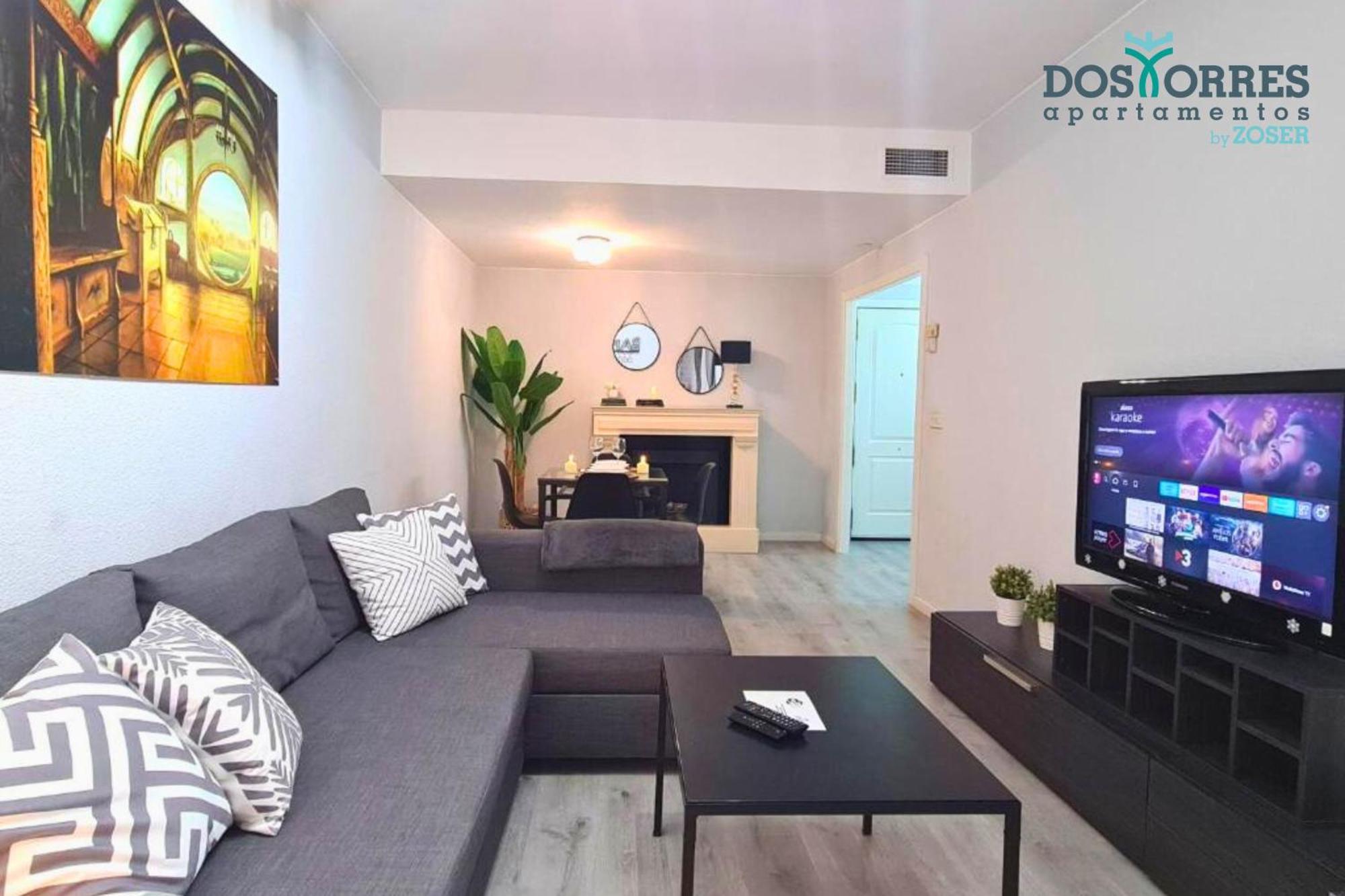 Appartement Dos Torres Bárbol - Oasis Céntrico Con Jacuzzi En La Habitación Y Garaje Privado